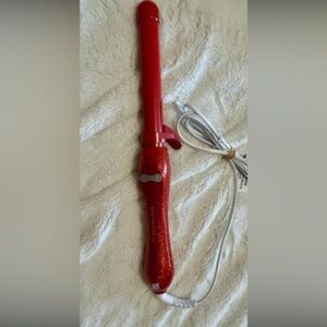 Beachwaver Curling Iron-Red New